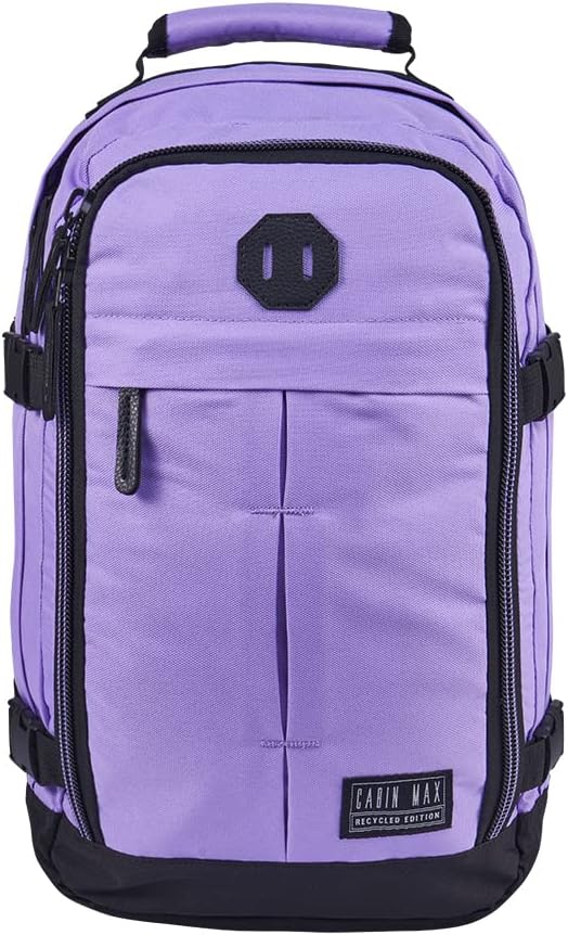 Cabin Max Metz 20L Stowaway 16x10x8" (40x25x20cm) Underseat Backpack (Lavender)