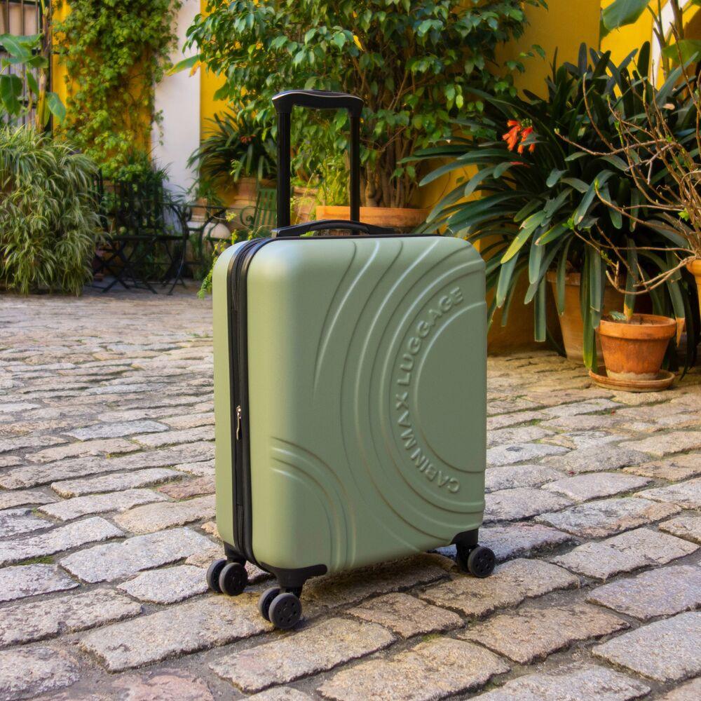 Cabin Max Velocity 22x16x8/10" (55x40x20/25cm) Expandable Cabin Trolley (Bodo Green)