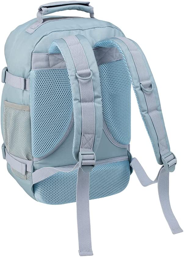 No Tag! Cabin Max Metz 20L Stowaway 16x10x8" (40x25x20cm) Underseat Backpack (Aspen Blue)