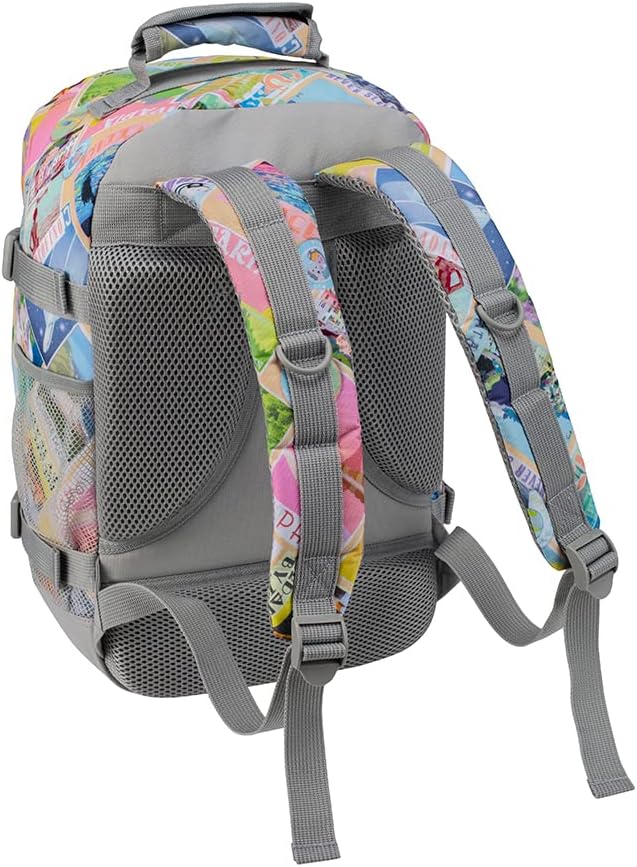 Cabin Max Metz 20L Stowaway 16x10x8" (40x25x20cm) Underseat Backpack (Postcards)