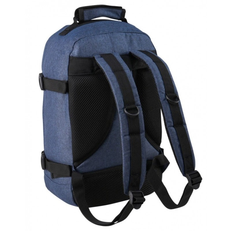 Cabin Max Metz 20L Stowaway 16x10x8" (40x25x20cm) Underseat Backpack (Atlantic Blue)