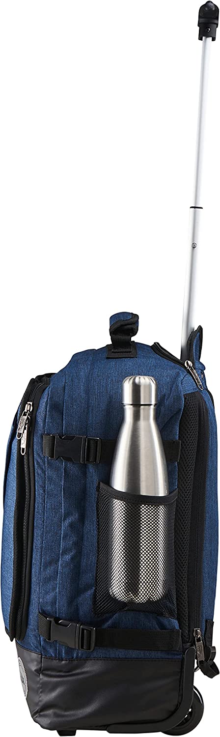 No Tag! Cabin Max Greenwich 30L 18x14x8" (45x36x20cm) Hybrid Trolley Backpack (Atlantic Blue)