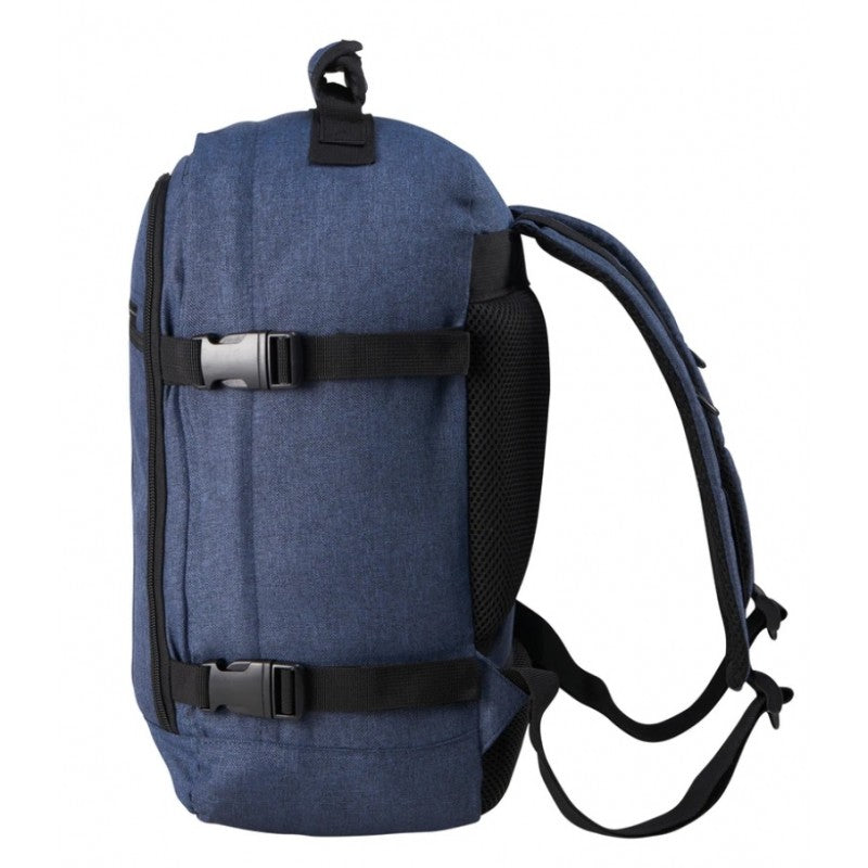 Cabin Max Metz 20L Stowaway 16x10x8" (40x25x20cm) Underseat Backpack (Atlantic Blue)