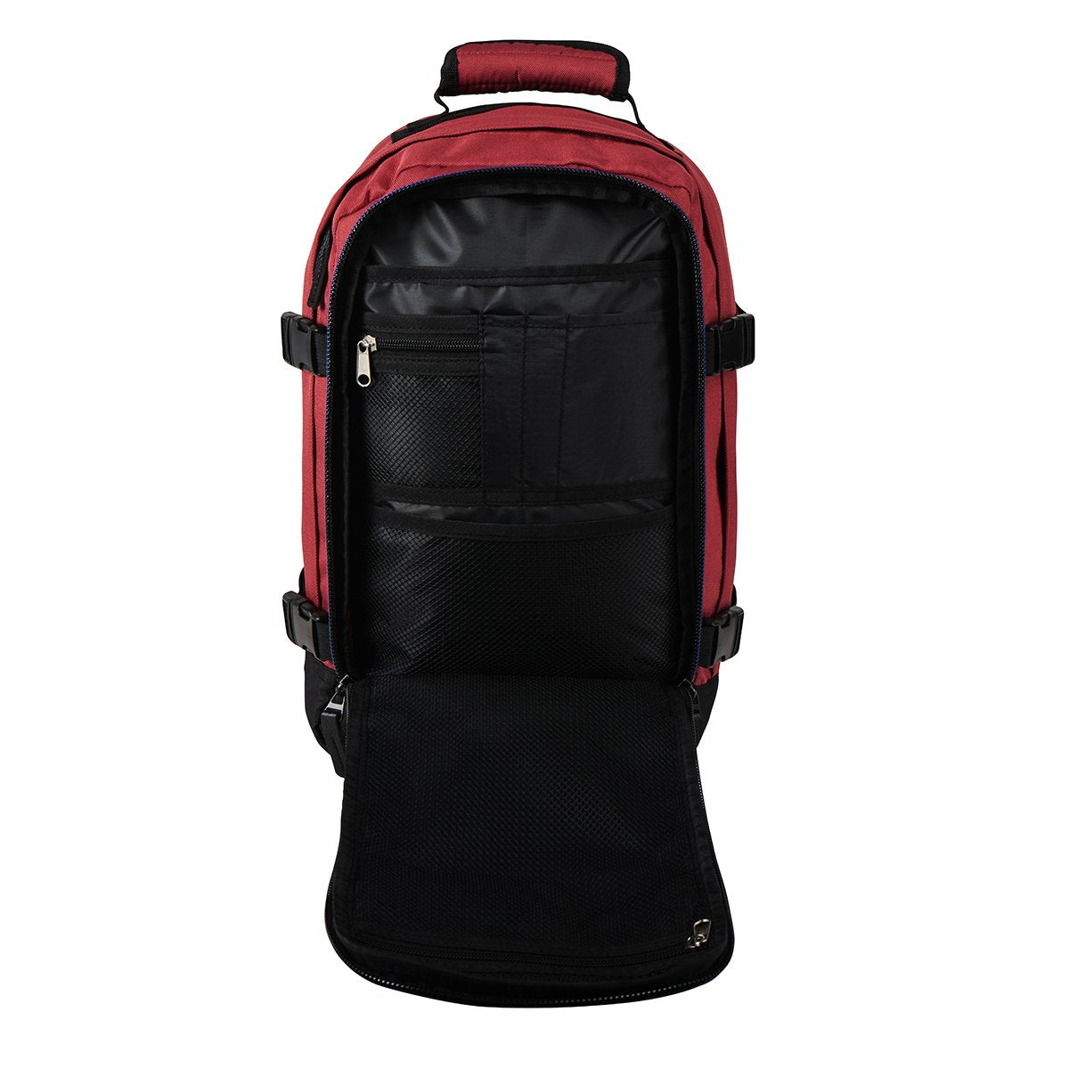 Cabin Max Metz 20L Stowaway 16x10x8" (40x25x20cm) Underseat Backpack (Cheyenne Red)
