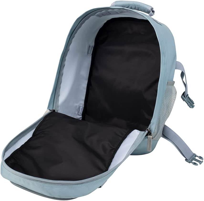 No Tag! Cabin Max Metz 20L Stowaway 16x10x8" (40x25x20cm) Underseat Backpack (Aspen Blue)
