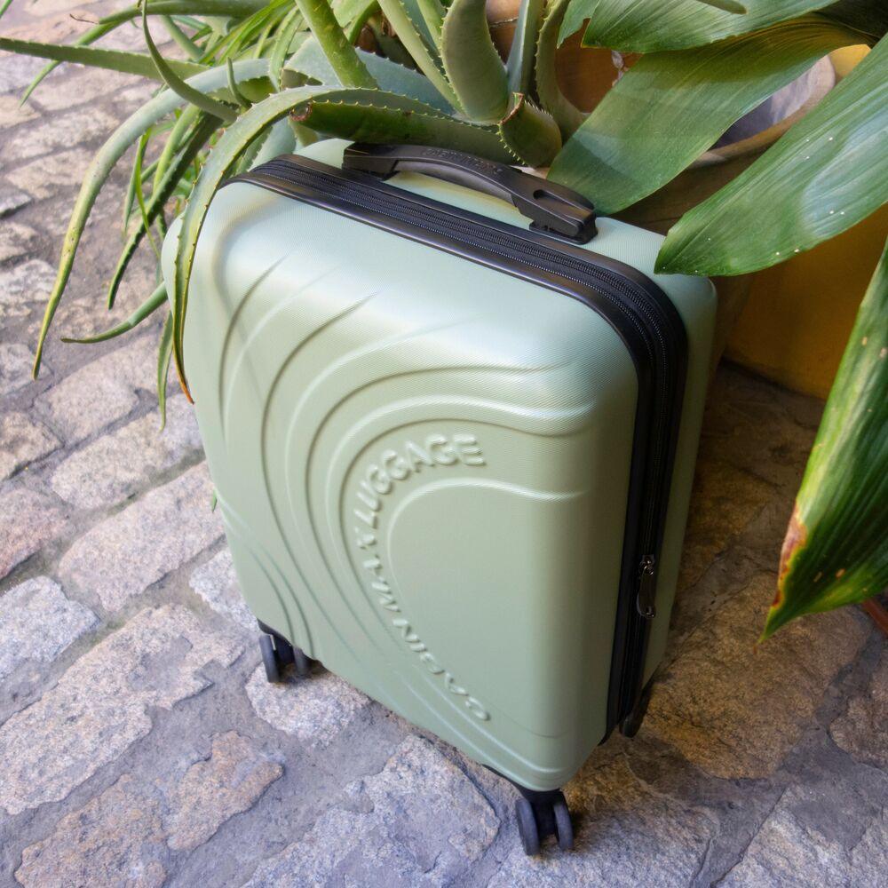 Cabin Max Velocity 22x16x8/10" (55x40x20/25cm) Expandable Cabin Trolley (Bodo Green)