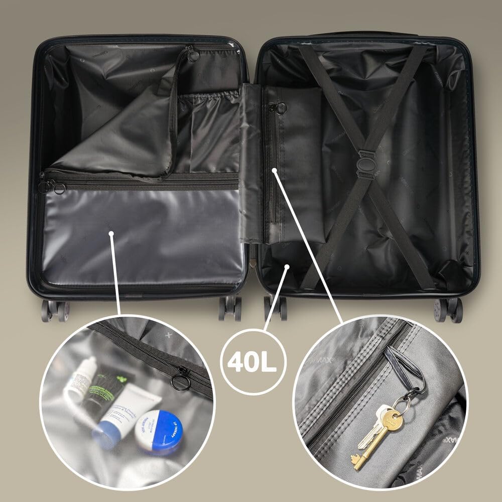 Cabin Max Anode 22x16x8" (55x40x20cm) Cabin Trolley (Graphite)