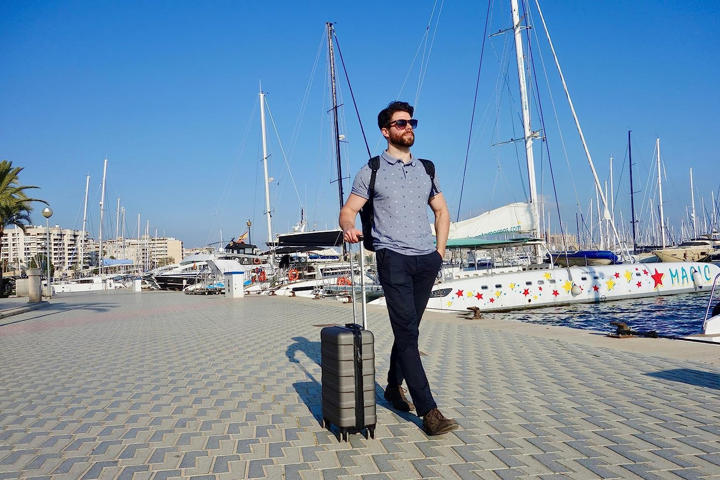 Cabin Max Anode 22x16x8" (55x40x20cm) Cabin Trolley (Graphite)