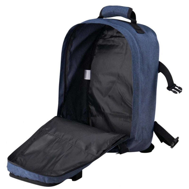 Cabin Max Metz 20L Stowaway 16x10x8" (40x25x20cm) Underseat Backpack (Atlantic Blue)