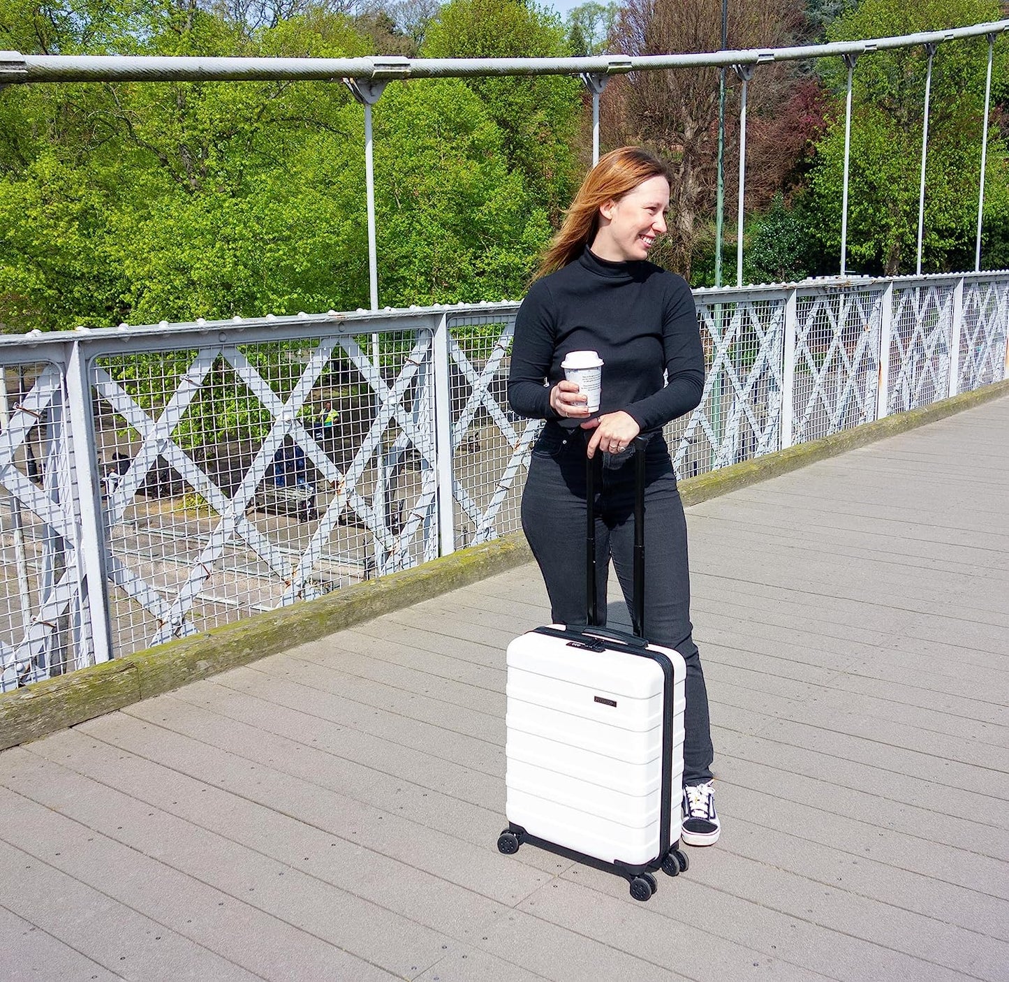 Cabin Max Anode 22x16x8" (55x40x20cm) Cabin Trolley (Bodo Green)