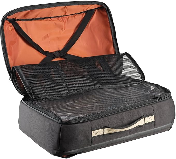 Caribee Atlas RPET Carry-On laptop Backpack 38L 50x32x23cm (20x12x9") 1kg Black