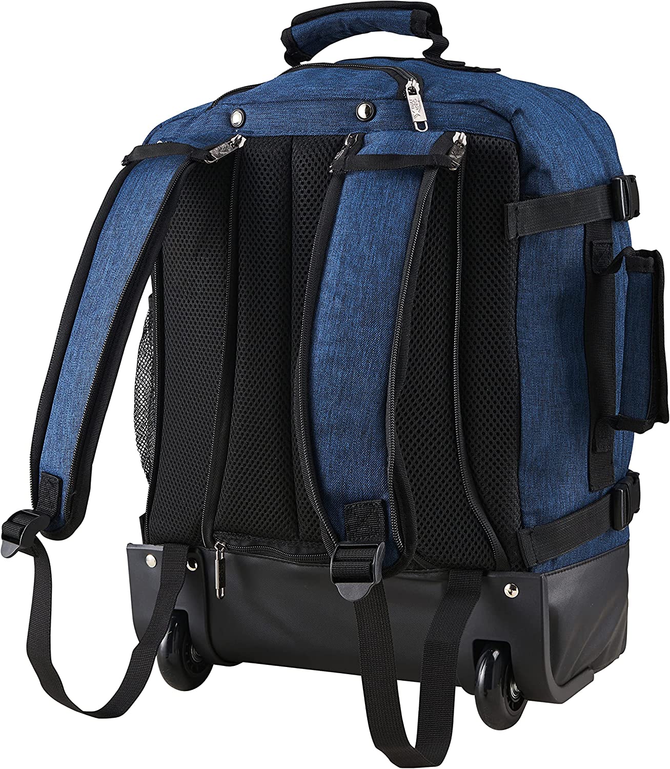 Cabin Max Greenwich 30L 18x14x8" (45x36x20cm) Hybrid Trolley Backpack (Atlantic Blue)