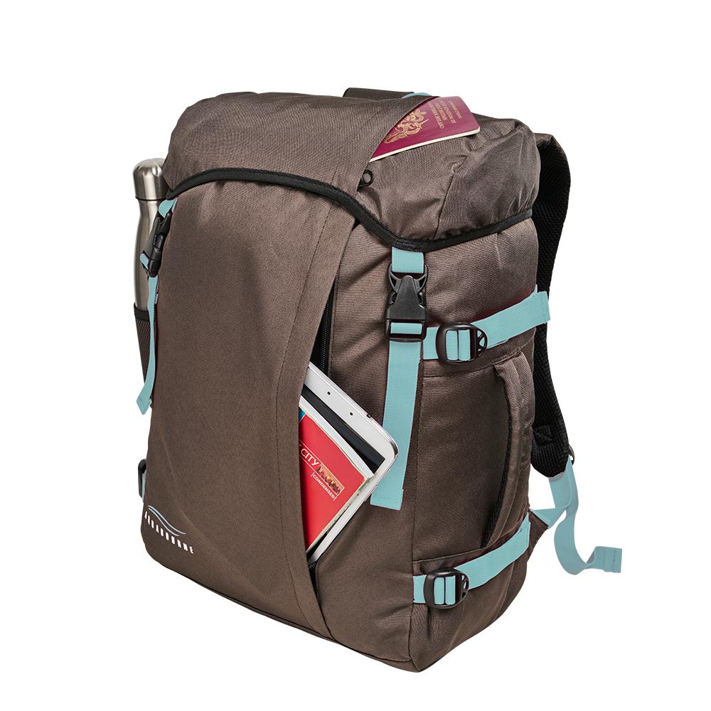 Cabin Max Venice Water Resistant Laptop Cabin Backpack 45x36x20cm (18x14x8") - Cyan