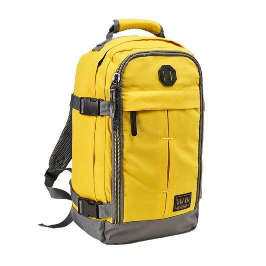 Cabin Max Metz 20L Stowaway 16x10x8" (40x25x20cm) Underseat Backpack (Vintage Yellow)