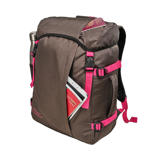 Cabin Max Venice Water Resistant Laptop Cabin Backpack 45x36x20cm (18x14x8") - Pink
