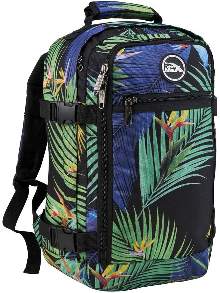 Cabin Max Metz 20L Stowaway 40x25x20cm (16x10x8") Cabin Backpack (Paradise)