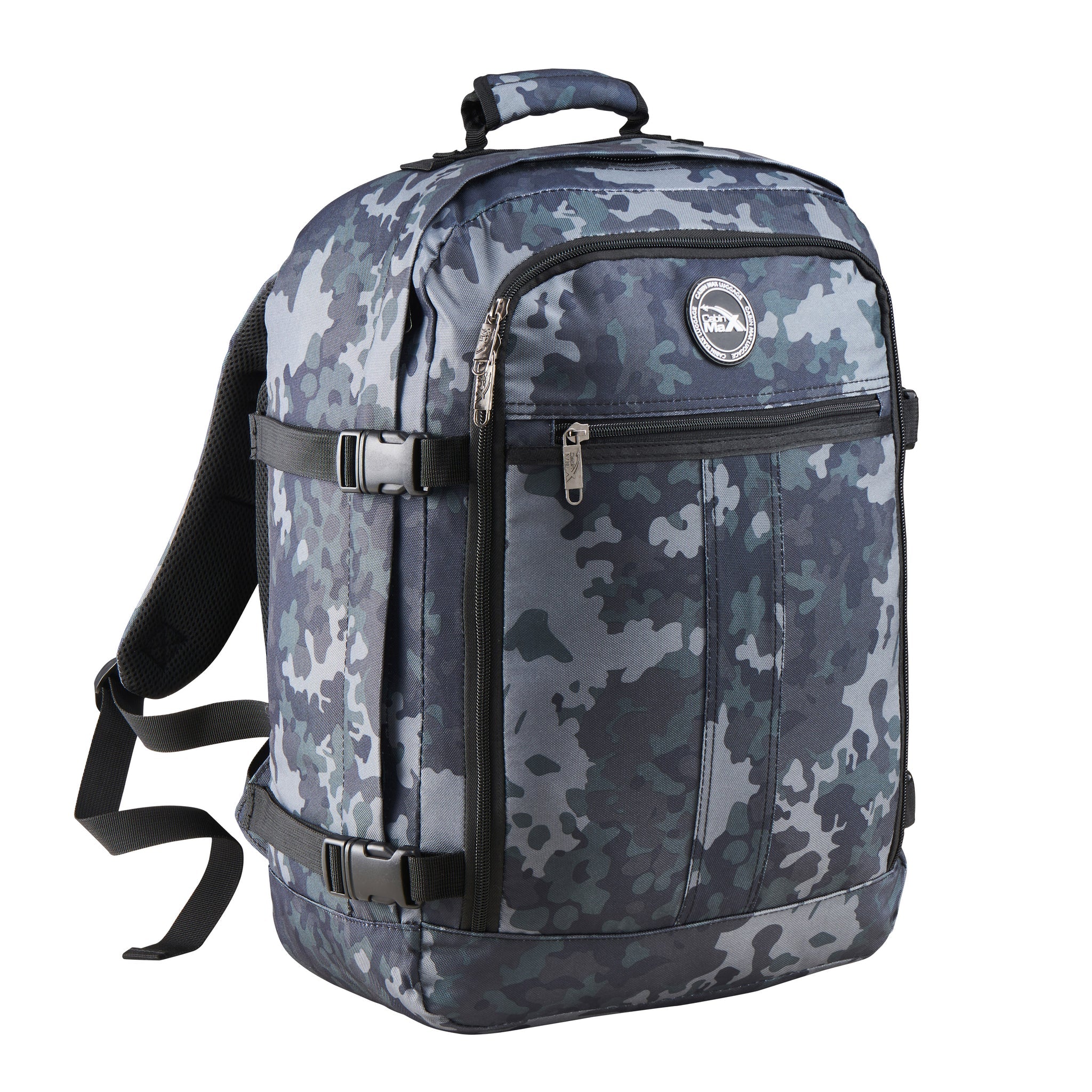 Cabin Max Metz 30L 18x14x8 (45x36x20cm) Cabin Backpack (Camo