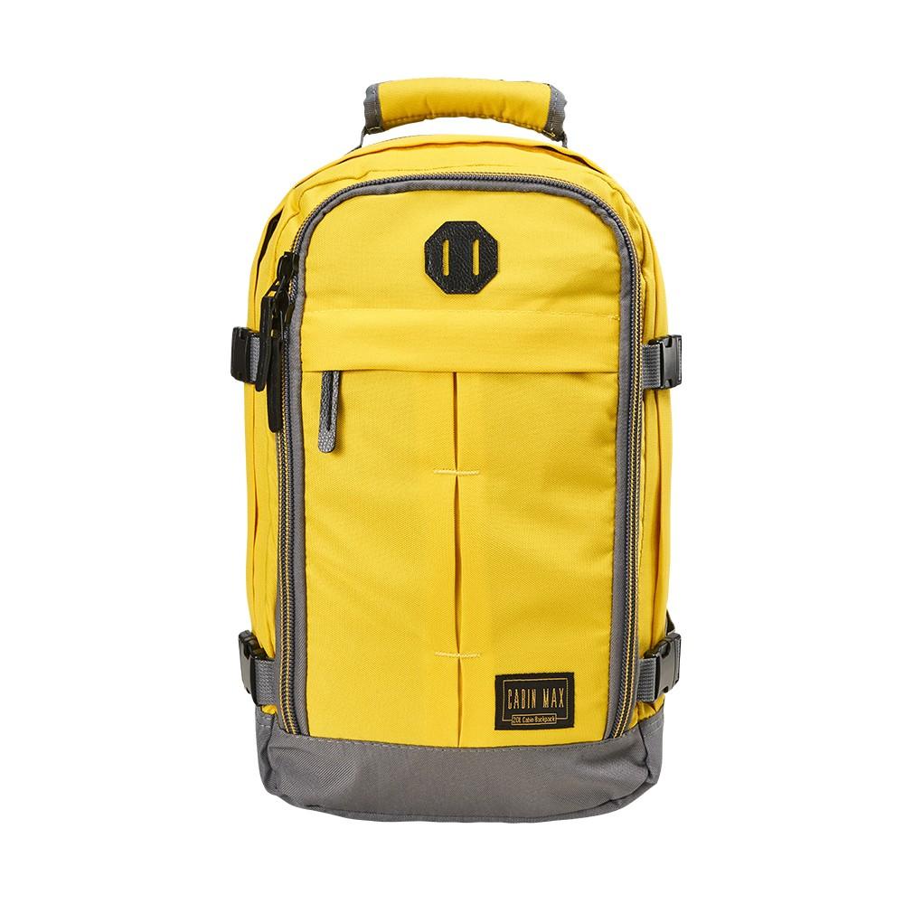 Cabin Max Metz 20L Stowaway 16x10x8" (40x25x20cm) Underseat Backpack (Vintage Yellow)