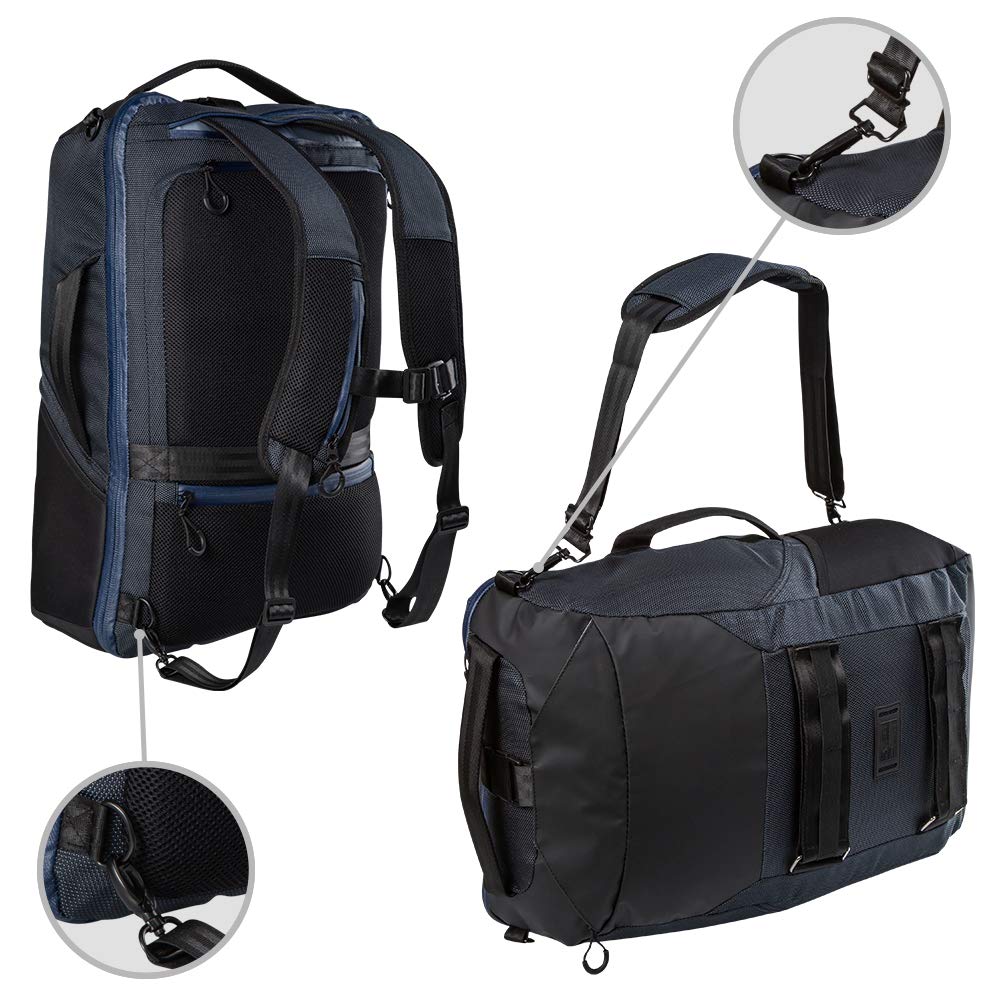 Cabin Max Tokyo 22x14x8" (55x35x20cm) Anti-Theft Laptop Cabin Backpack (Black)