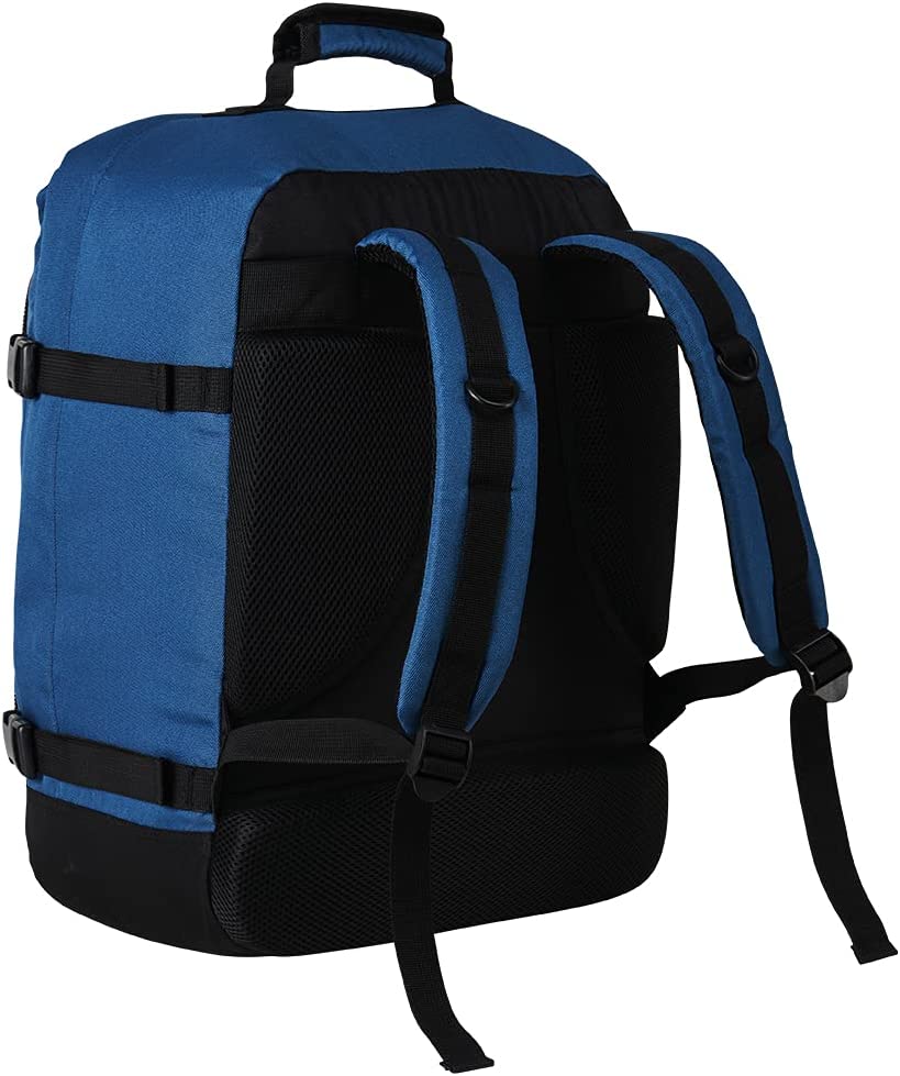 Cabin Max Metz 20L Stowaway 16x10x8" (40x25x20cm) Underseat Backpack (Navajo Blue)