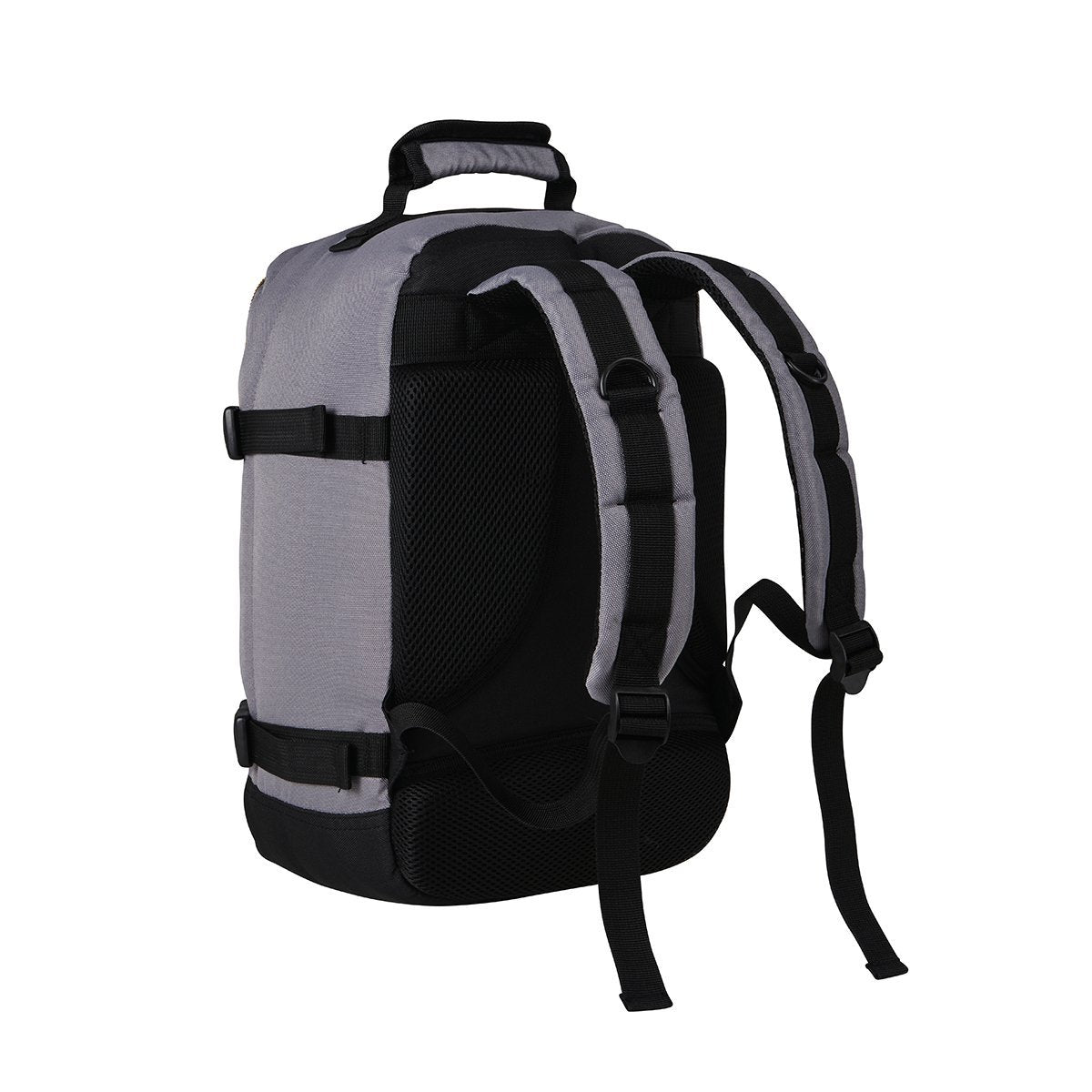 Cabin Max Metz 20L Stowaway 16x10x8" (40x25x20cm) Underseat Backpack (Apache Grey)