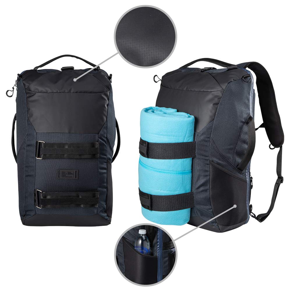 Cabin Max Tokyo 22x14x8" (55x35x20cm) Anti-Theft Laptop Cabin Backpack (Black)