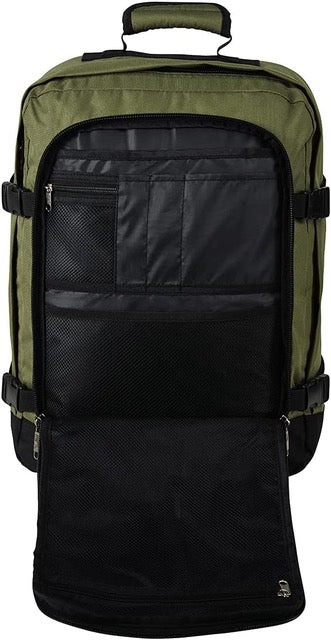 Cabin Max Metz 30L 18x14x8" (45x36x20cm) Cabin Backpack (Olive Green)