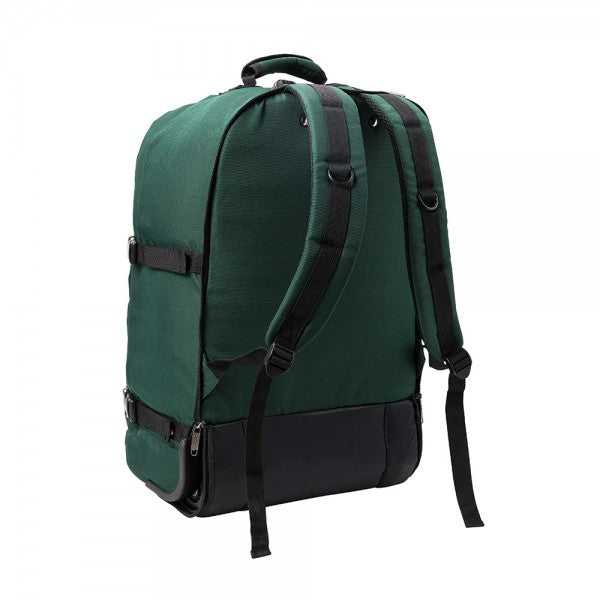 Cabin Max Lyon 22x16x8" (55x40x20cm) Cabin Trolley Backpack (Hunter Green)