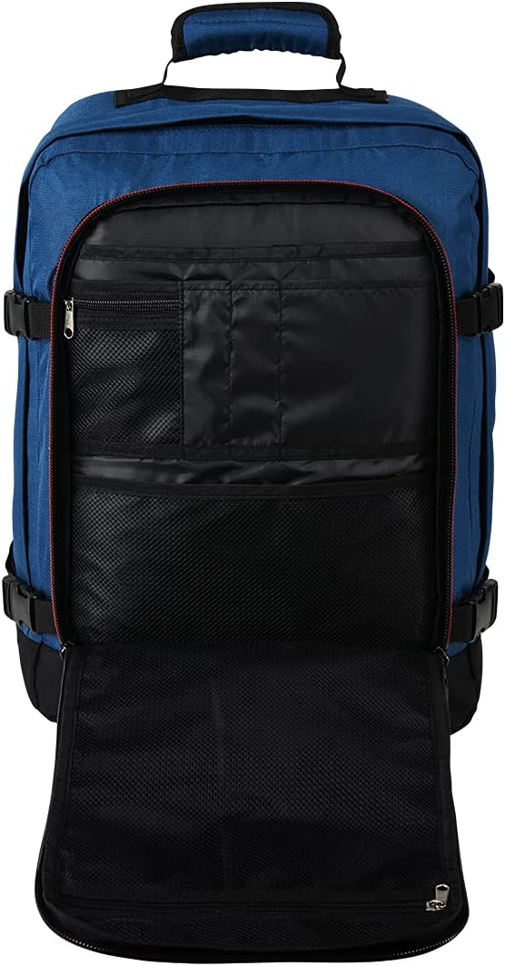 Cabin Max Metz 20L Stowaway 16x10x8" (40x25x20cm) Underseat Backpack (Navajo Blue)