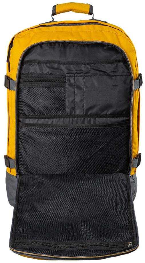 Cabin Max Metz 44L 22x16x8" (55x40x20cm) Cabin Backpack (Vintage Yellow)