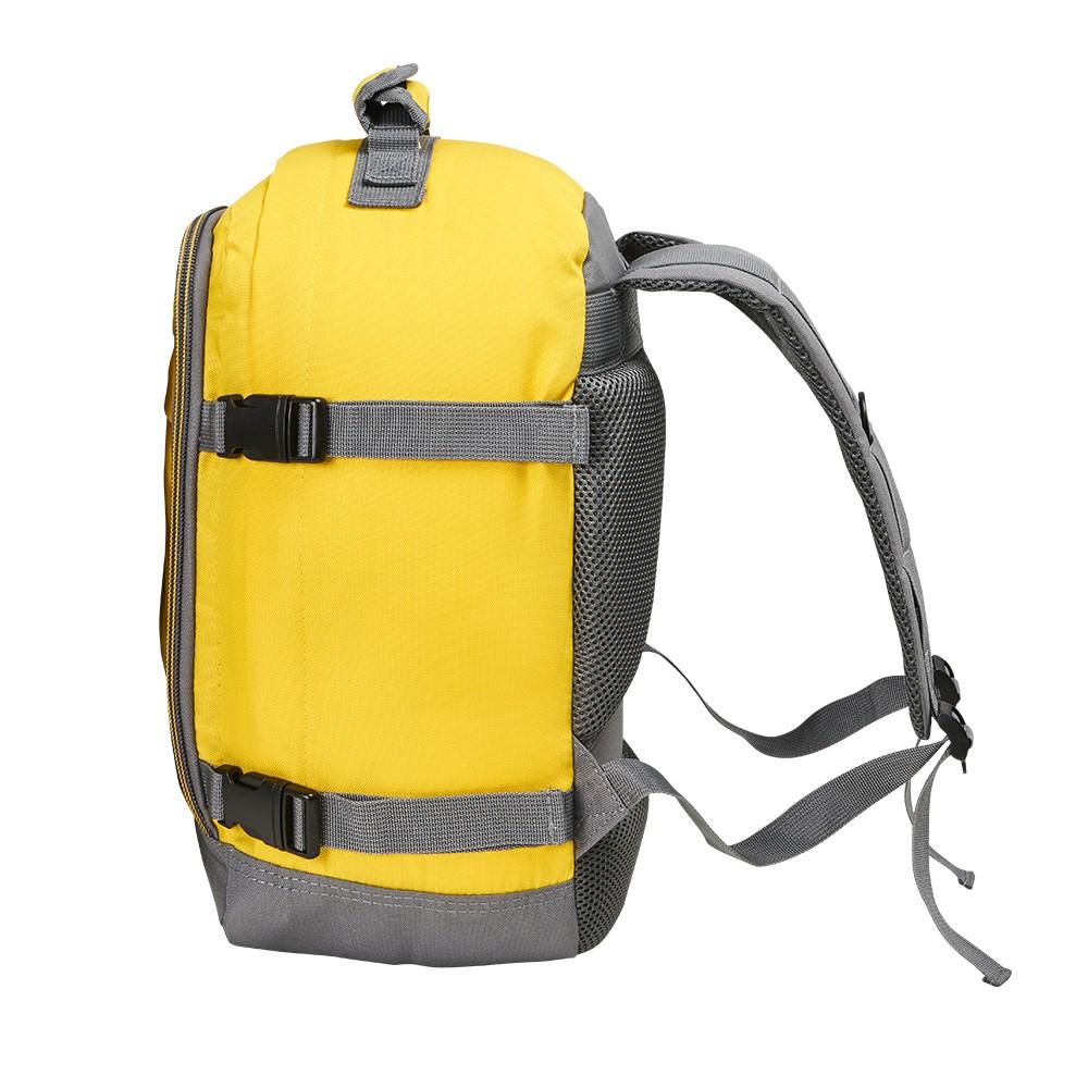 Cabin Max Metz 20L Stowaway 16x10x8" (40x25x20cm) Underseat Backpack (Vintage Yellow)