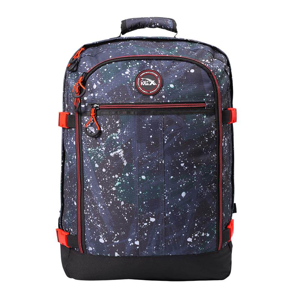 Cabin Max Metz 44L 22x16x8" (55x40x20cm) Cabin Backpack (Nocturna)