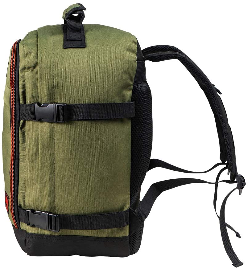 Cabin Max Metz 20L Stowaway 16x10x8" (40x25x20cm) Underseat Backpack (Vintage Khaki)