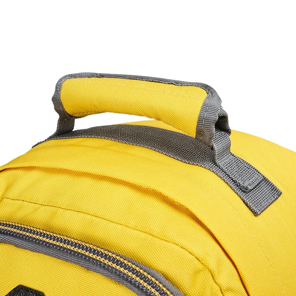 Cabin Max Metz 20L Stowaway 16x10x8" (40x25x20cm) Underseat Backpack (Vintage Yellow)
