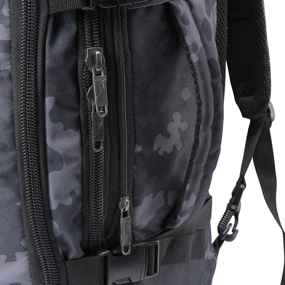 Cabin Max Metz XL Expandable Backpack & Shoulder Bag 22x16x8(10)" (55x40x20(25)cm)- Camo