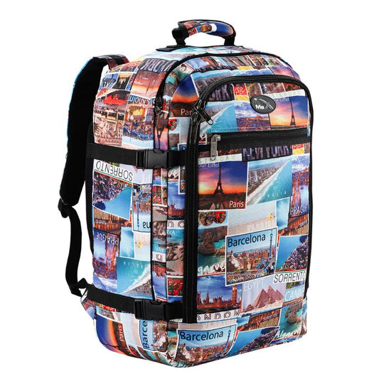 Cabin Max Metz 44L 22x16x8" (55x40x20cm) Cabin Backpack (Photo Postcards)