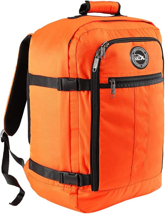 Cabin Max Metz 30L 18x14x8" (45x36x20cm) Cabin Backpack (Orange)