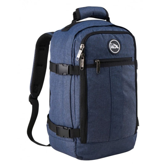 Cabin Max Metz 20L Stowaway 16x10x8" (40x25x20cm) Underseat Backpack (Atlantic Blue)