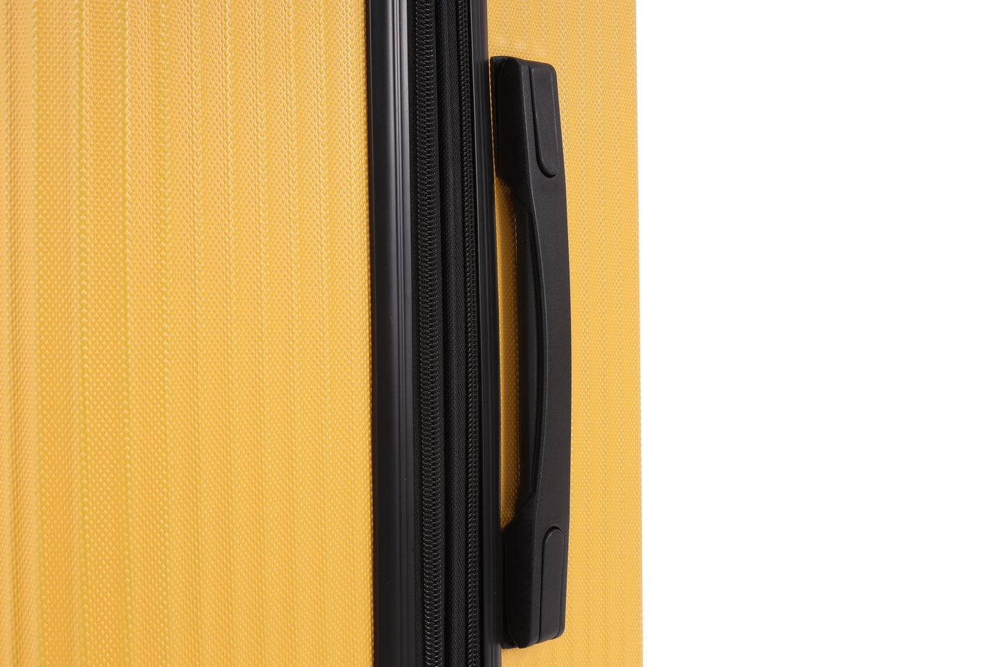 Swiss Alpine Hardside Expandable 4 pieces Spinner luggage set (32", 28", 24", 20") (Yellow)