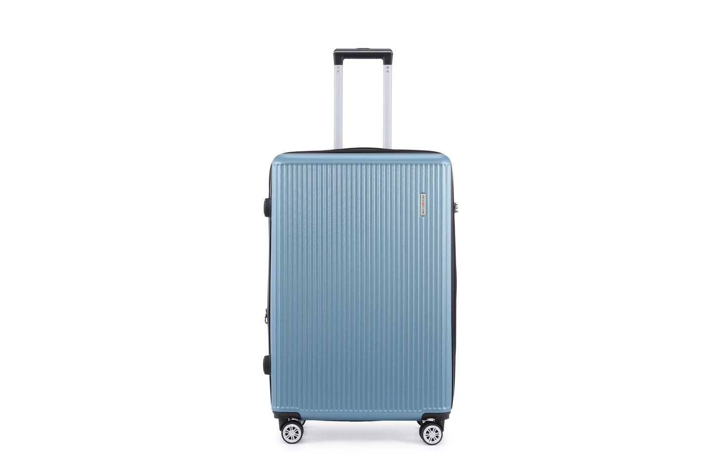 Swiss Alpine Hardside Expandable 4 pieces Spinner luggage set (32", 28", 24", 20") (Blue)