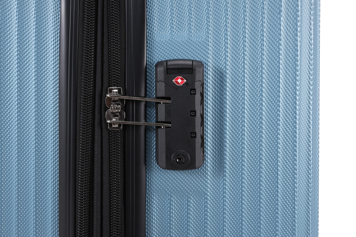 Swiss Alpine Hardside Expandable 4 pieces Spinner luggage set (32", 28", 24", 20") (Blue)