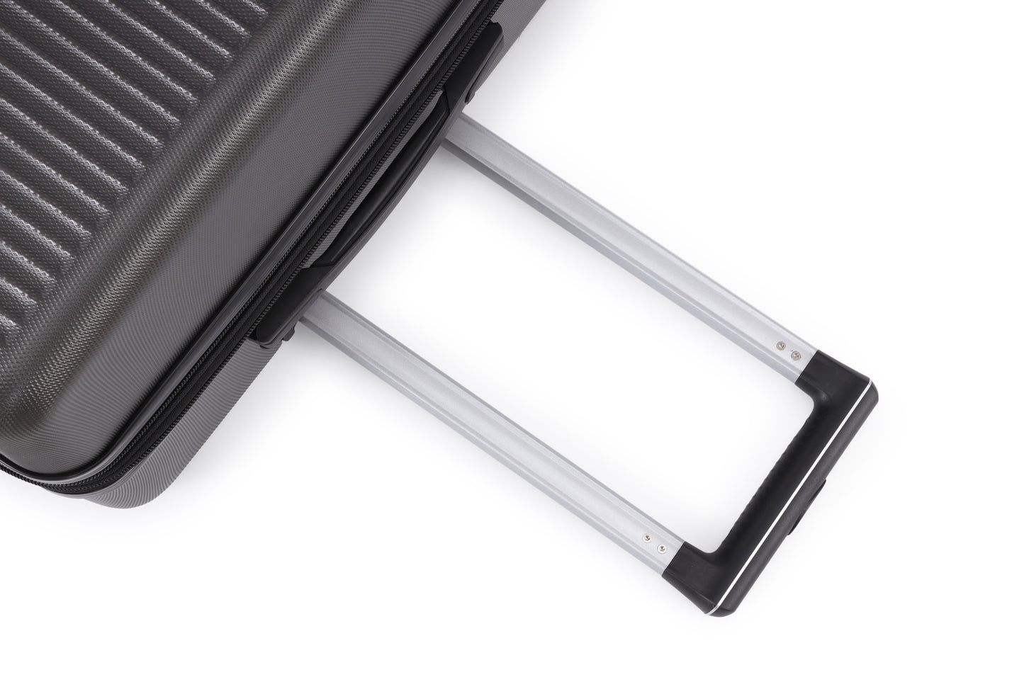 Swiss Alpine Hardside Expandable 4 pieces Spinner luggage set (32", 28", 24", 20") (GREY)