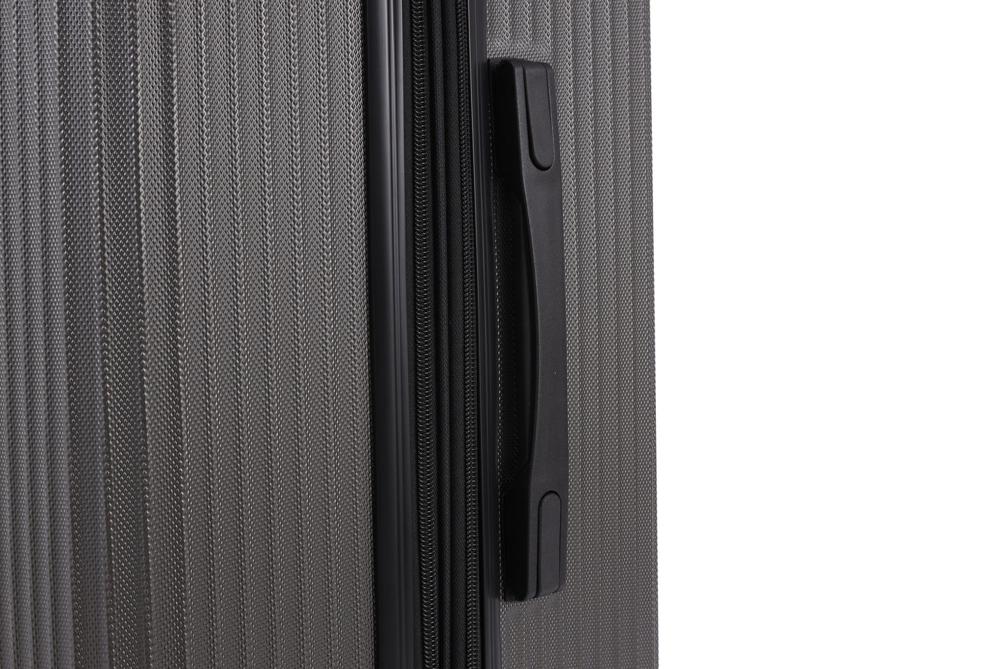 Swiss Alpine Hardside Expandable 4 pieces Spinner luggage set (32", 28", 24", 20") (GREY)